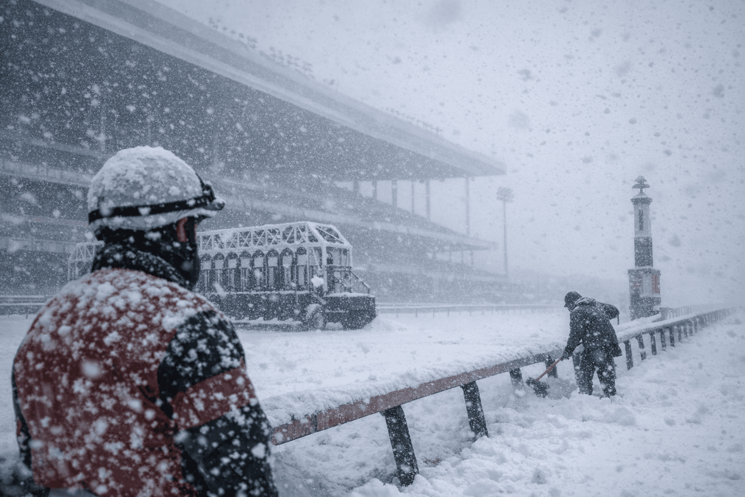 NYRA Cancels Aqueduct Sunday Eight-Race Card Amid NYC Blizzard Warning