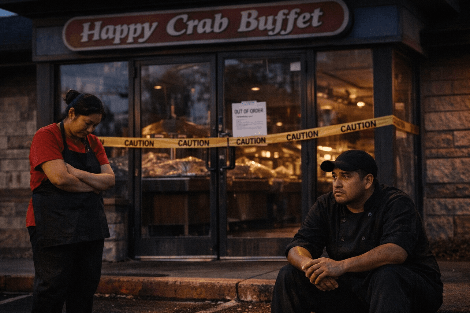 Public Health Shuts Down Happy Crab Buffet in Auburn, Employees Displaced