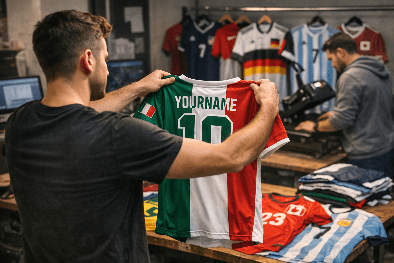 Jersey Hero launches custom country jerseys letting global fans add names, numbers