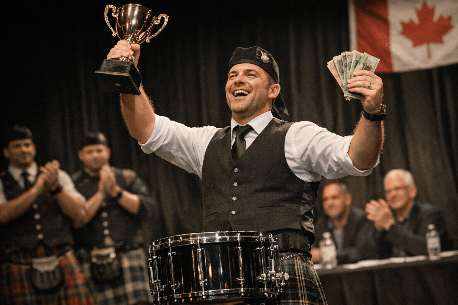 Steven McWhirter Sweeps Pacific Rim Solo Snare Drumming Championship in Vancouver