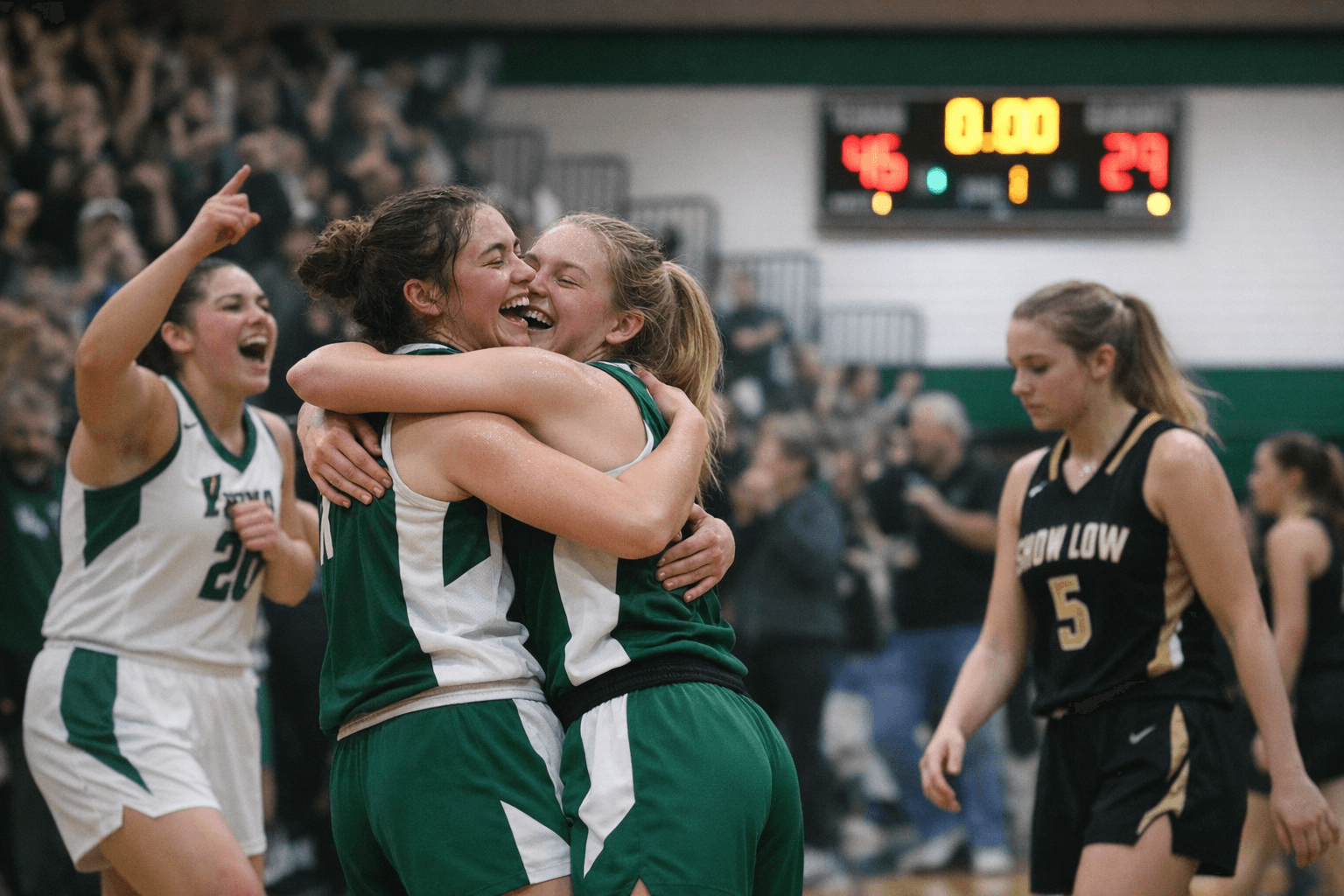 Yuma Catholic girls beat Show Low 46-29, advance to semifinals vs. Page