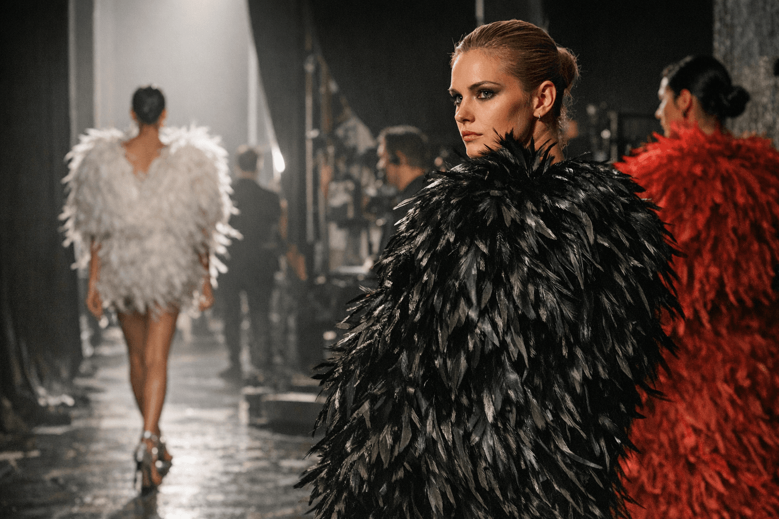 Feathers Highlight Fall 2026 Ready-to-Wear From Delicate Trims to Bold Silhouettes