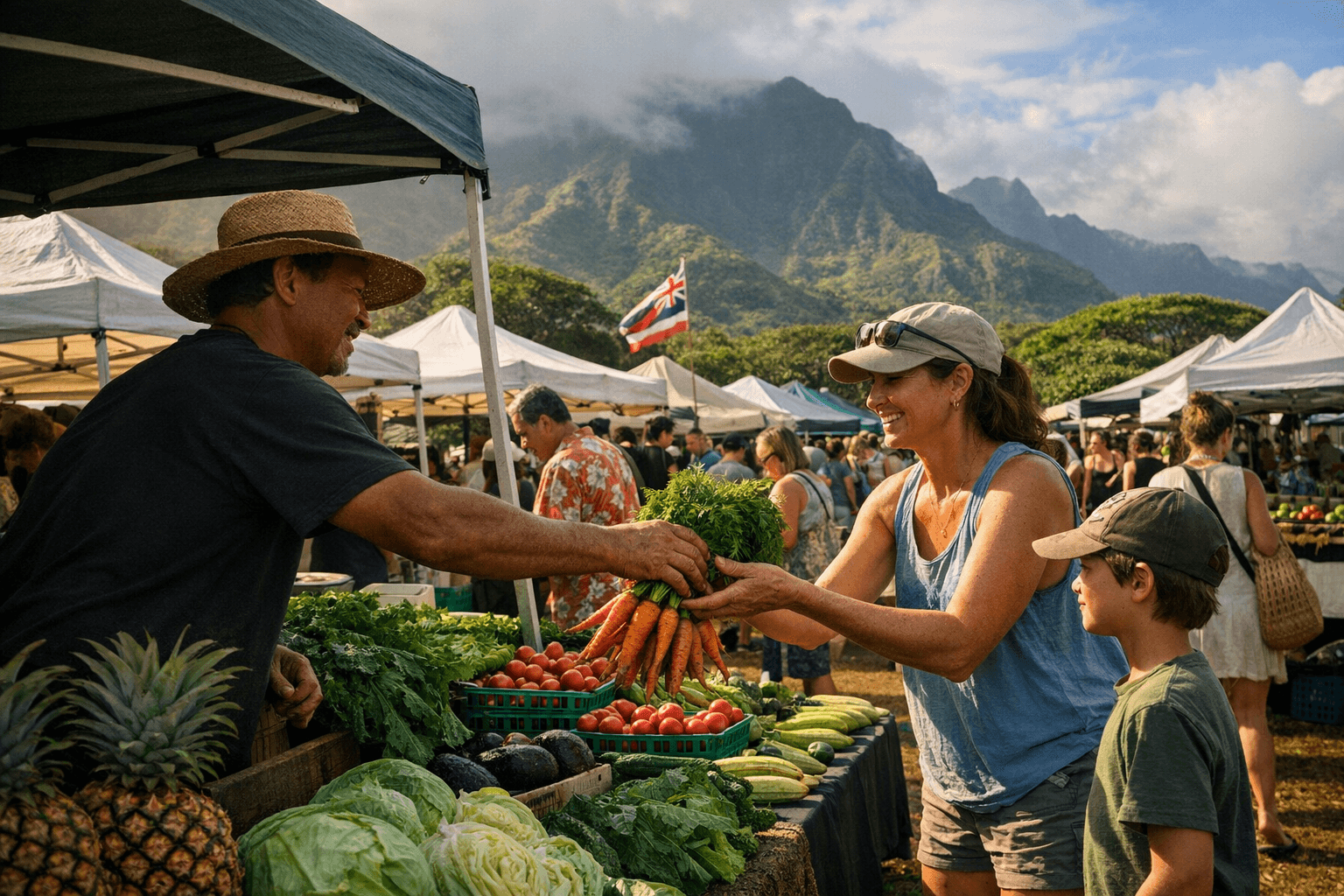 Kauai Farmers Markets Sustain Local Economy, Food Culture and Community