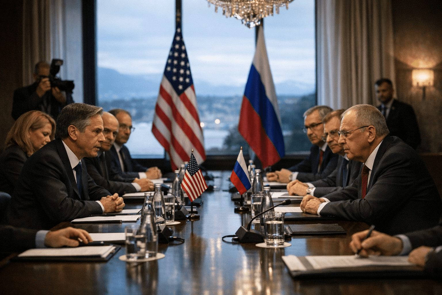 U.S. meets Russia in Geneva, plans talks with China on multilateral arms control