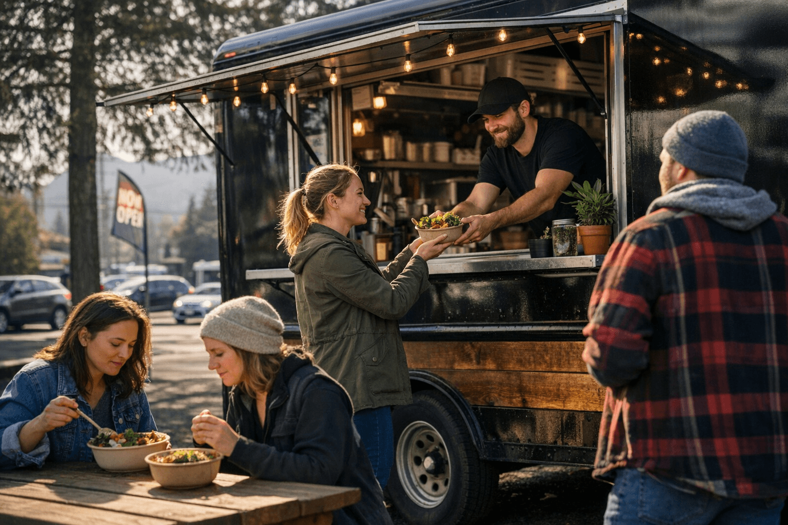 Plant-focused food truck The Spark opens at 2646 Willamette, targets daytime crowd