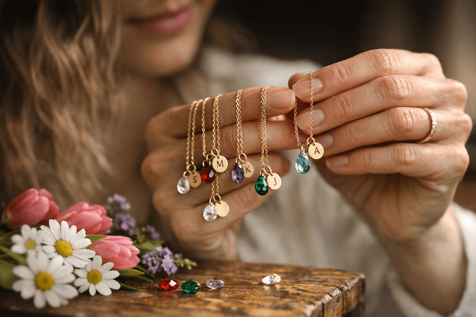 Going Golden Launches Spring Collection Pairing Birthstones and Birth Flowers With Personalization