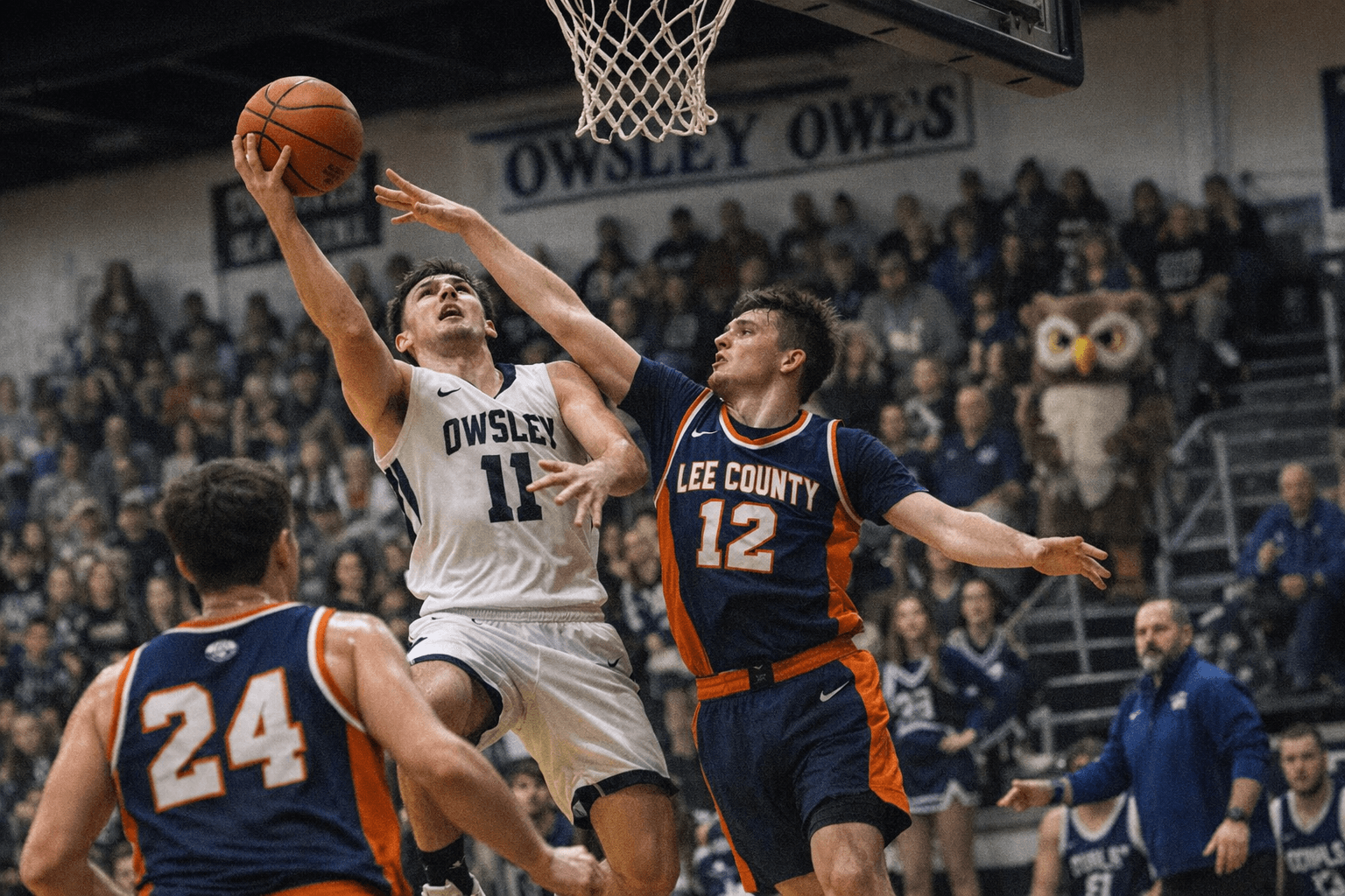 Lee County Bobcats Visit Owsley County Owls for Feb. 24 District Playoff