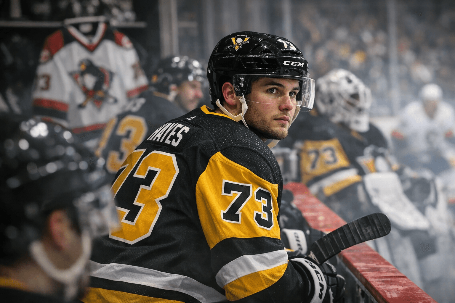 Penguins Recall Avery Hayes for Second Time After Two AHL Hat Tricks