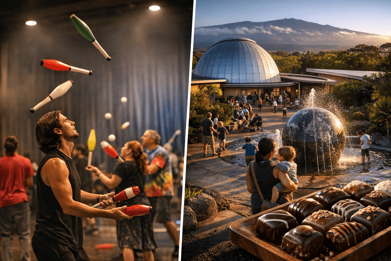 Big Island events Feb. 20 to 26: JuggleFest, ʻImiloa birthday, chocolate show