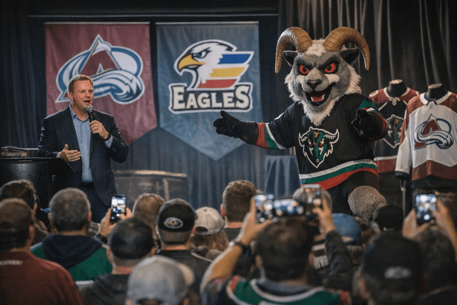 Expansion New Mexico Goatheads join ECHL, announce Colorado Avalanche affiliation, reveal mascot