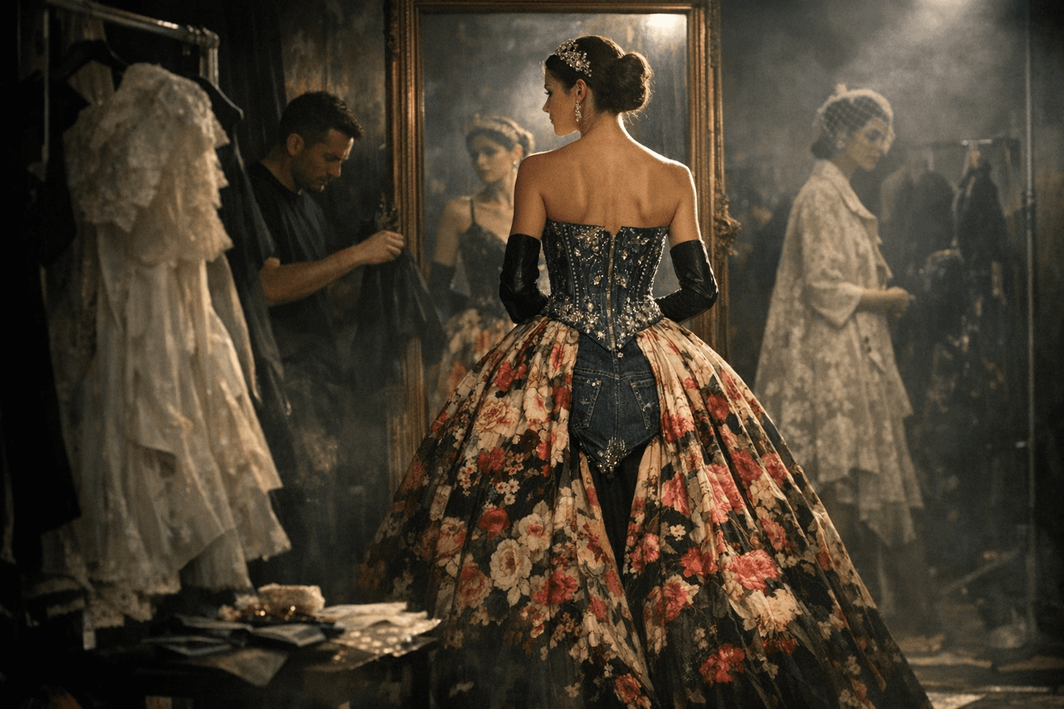 Erdem Reimagines Archive in The Imaginary Conversation for 20th Anniversary at LFW