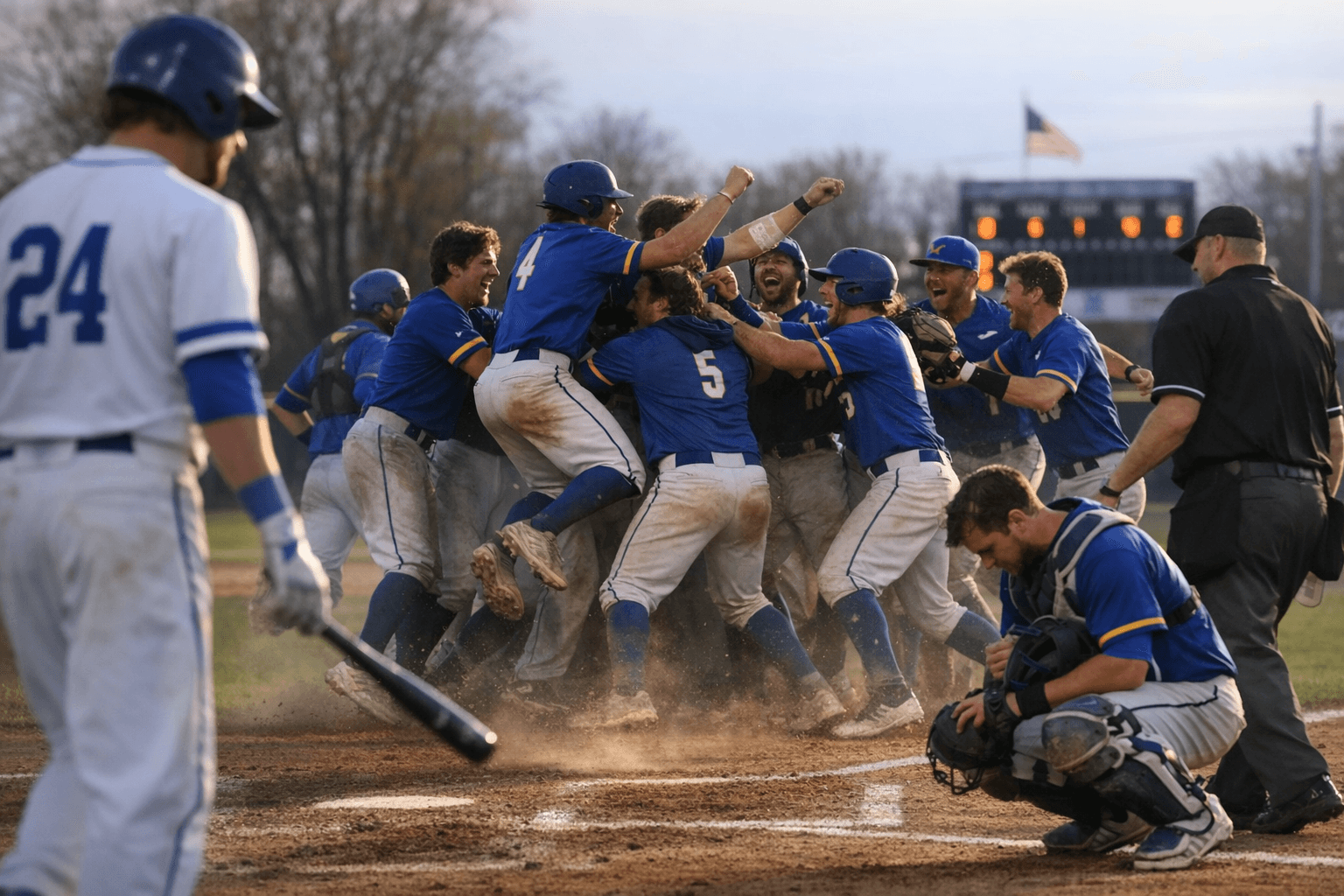Illinois College splits season-opening doubleheader with St. Scholastica at Joe Brooks Field