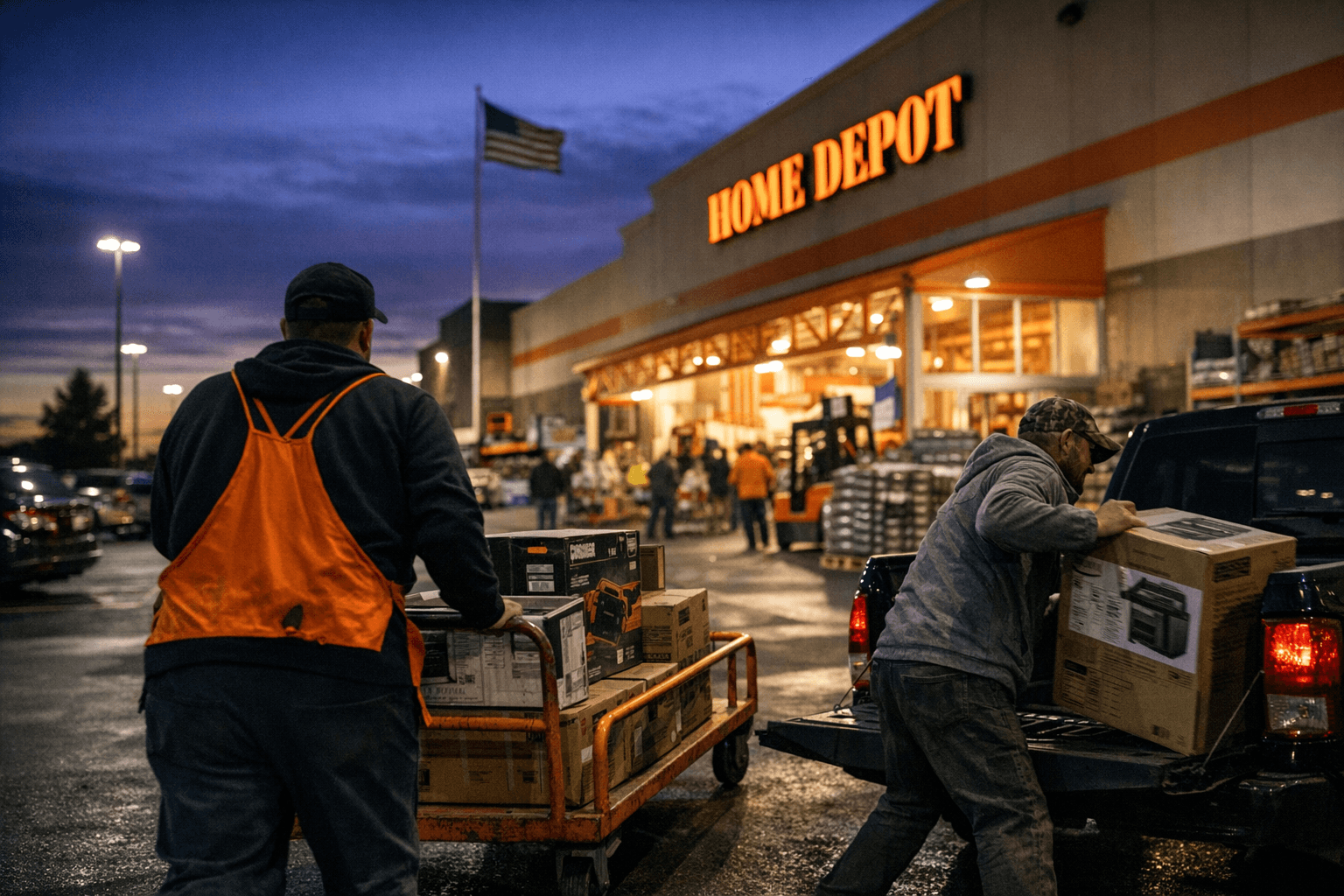 Home Depot Q4 EPS Beats Estimates; FY Sales Rise 3.2% to $164.7B
