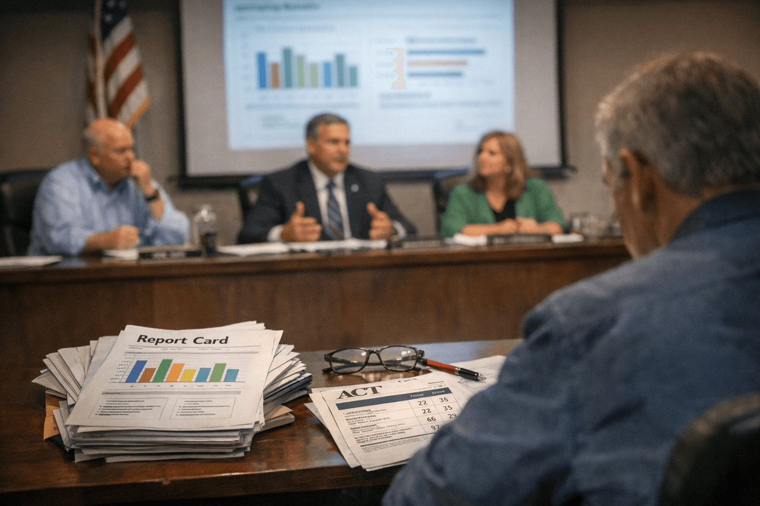 Autauga County Board reviews state report cards, ACT results and personnel actions