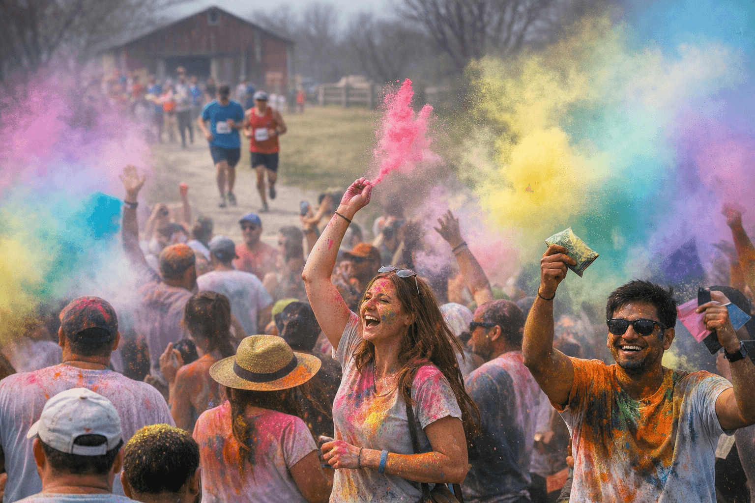 McKinney Hosts 12 March Events Including Festival of Colors, Multiple Half Marathons