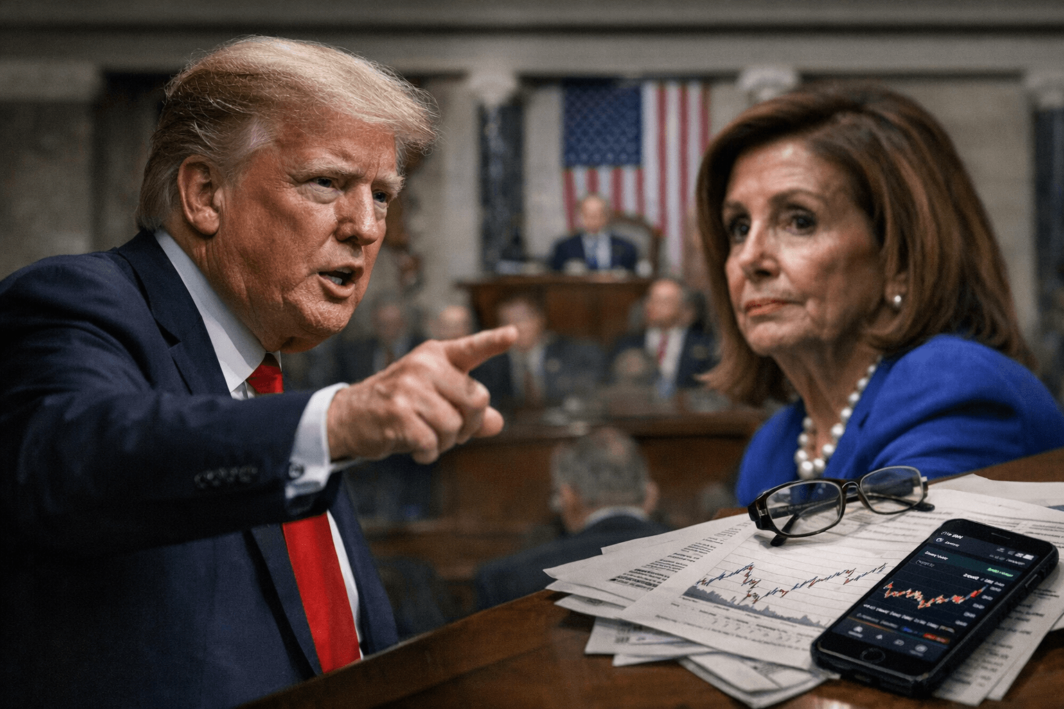 Trump presses Congress to ban lawmaker stock trades as committee advances reform