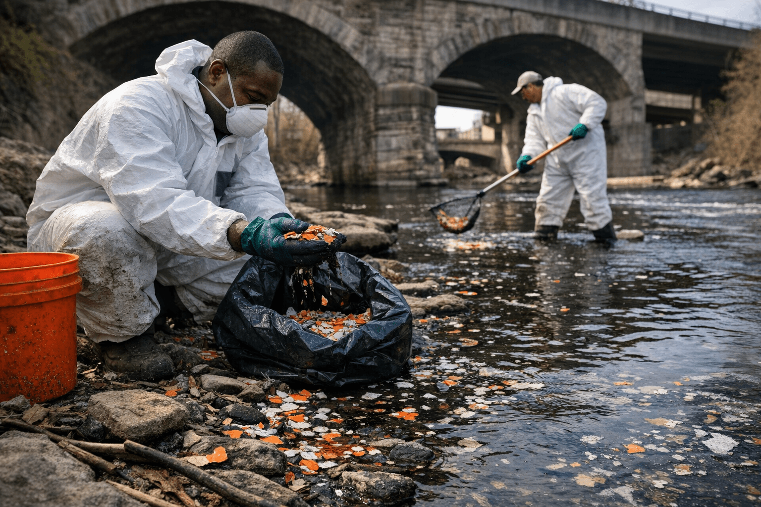 State Cites Baltimore City After Lead, PCB Paint Chips Contaminate Jones Falls