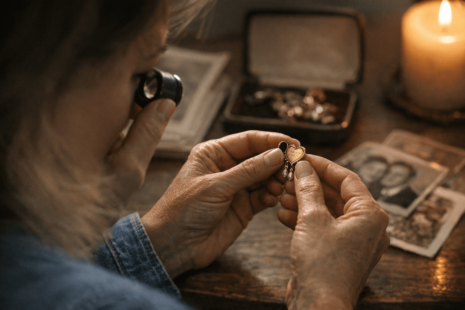 Thrift shopper's $5.99 earrings engraving uncovers former owner's story