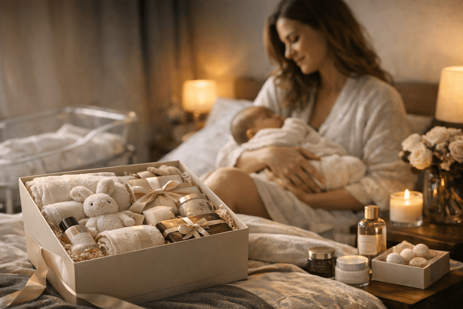 TheGiftellaCo Debuts Luxury New Baby Gift Box for Push Presents