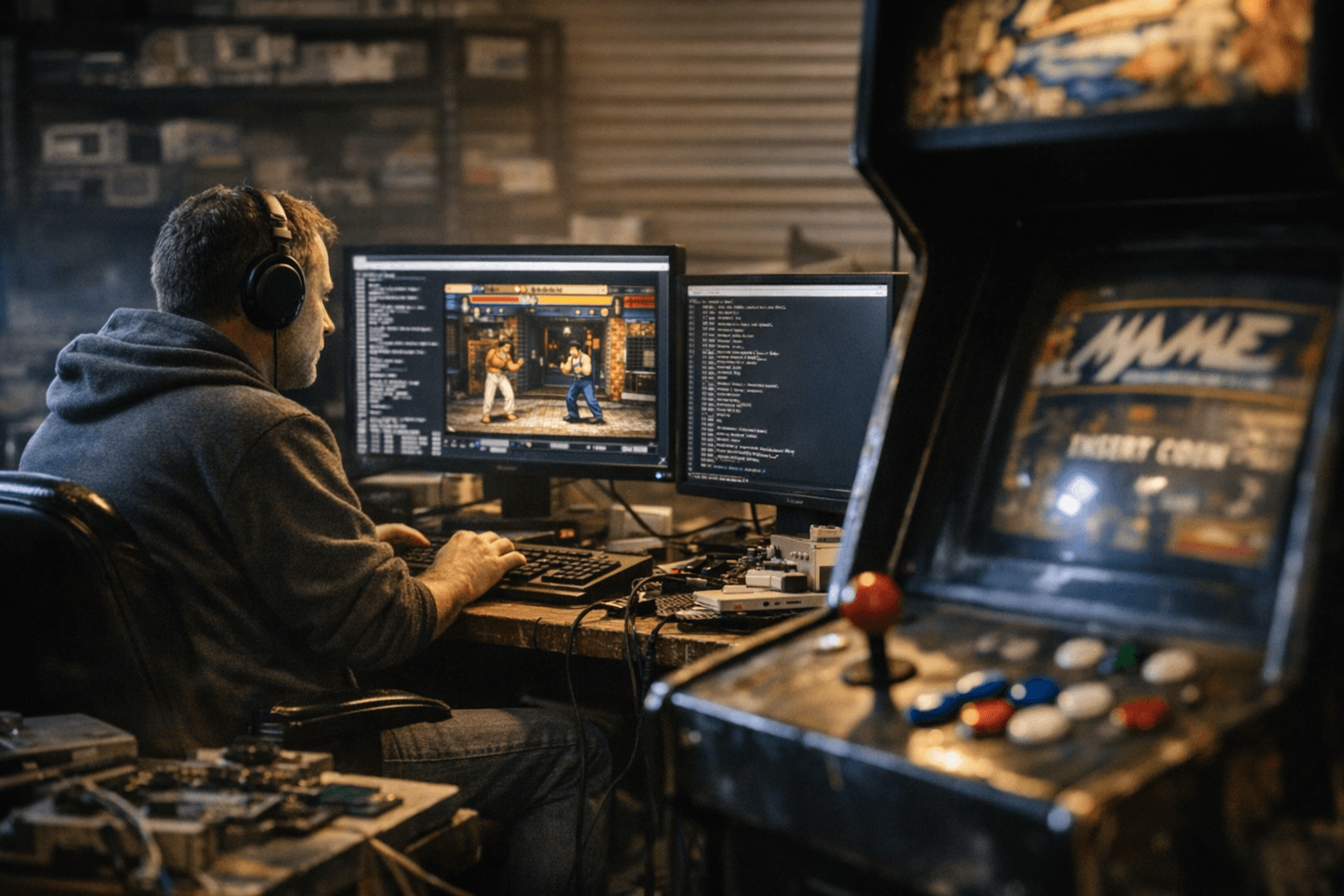 MAME community records 0.286GIT snapshot activity on February 19, 2026