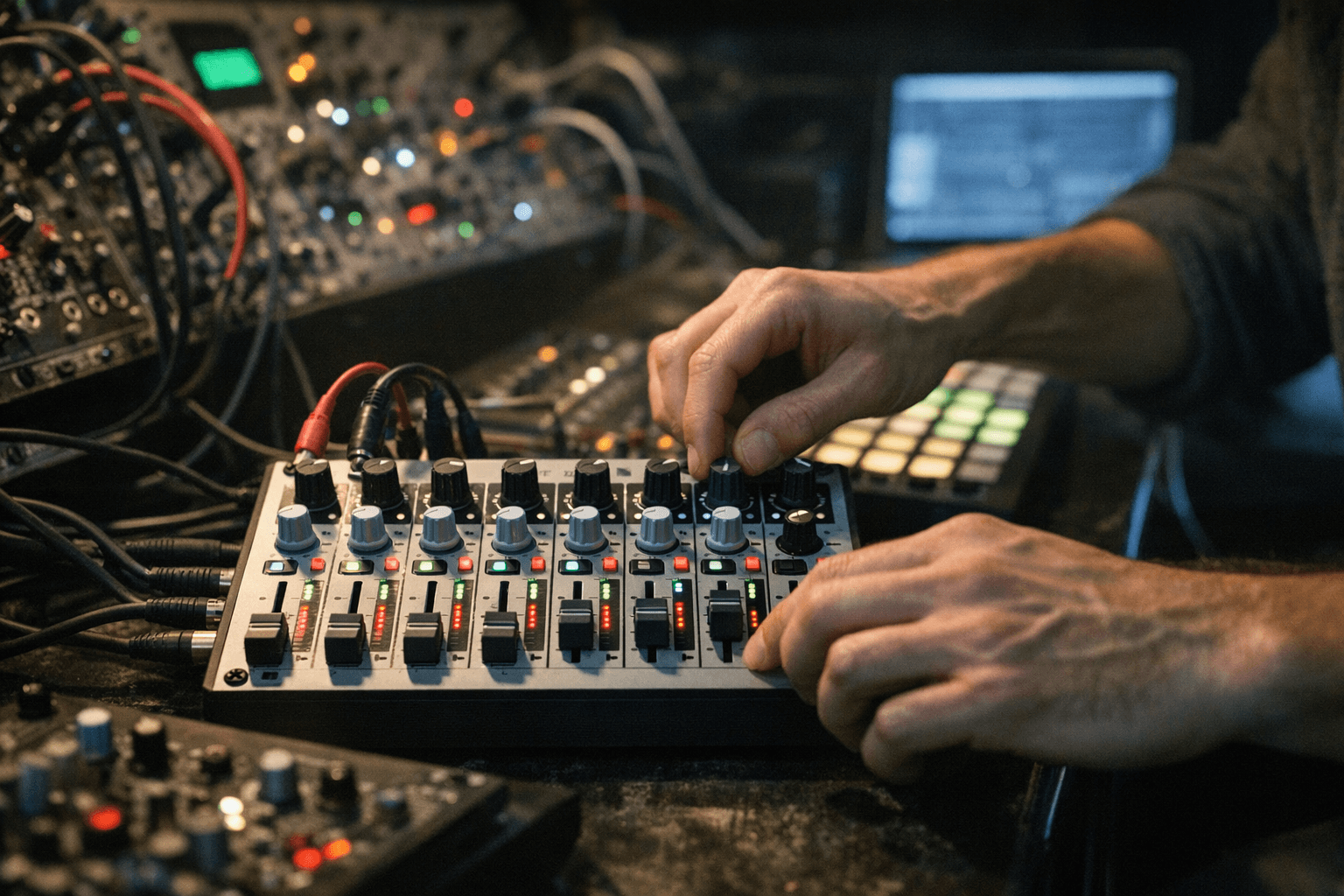 Intellijel begins shipping Jellymix five-channel stereo mixer for live electronic musicians