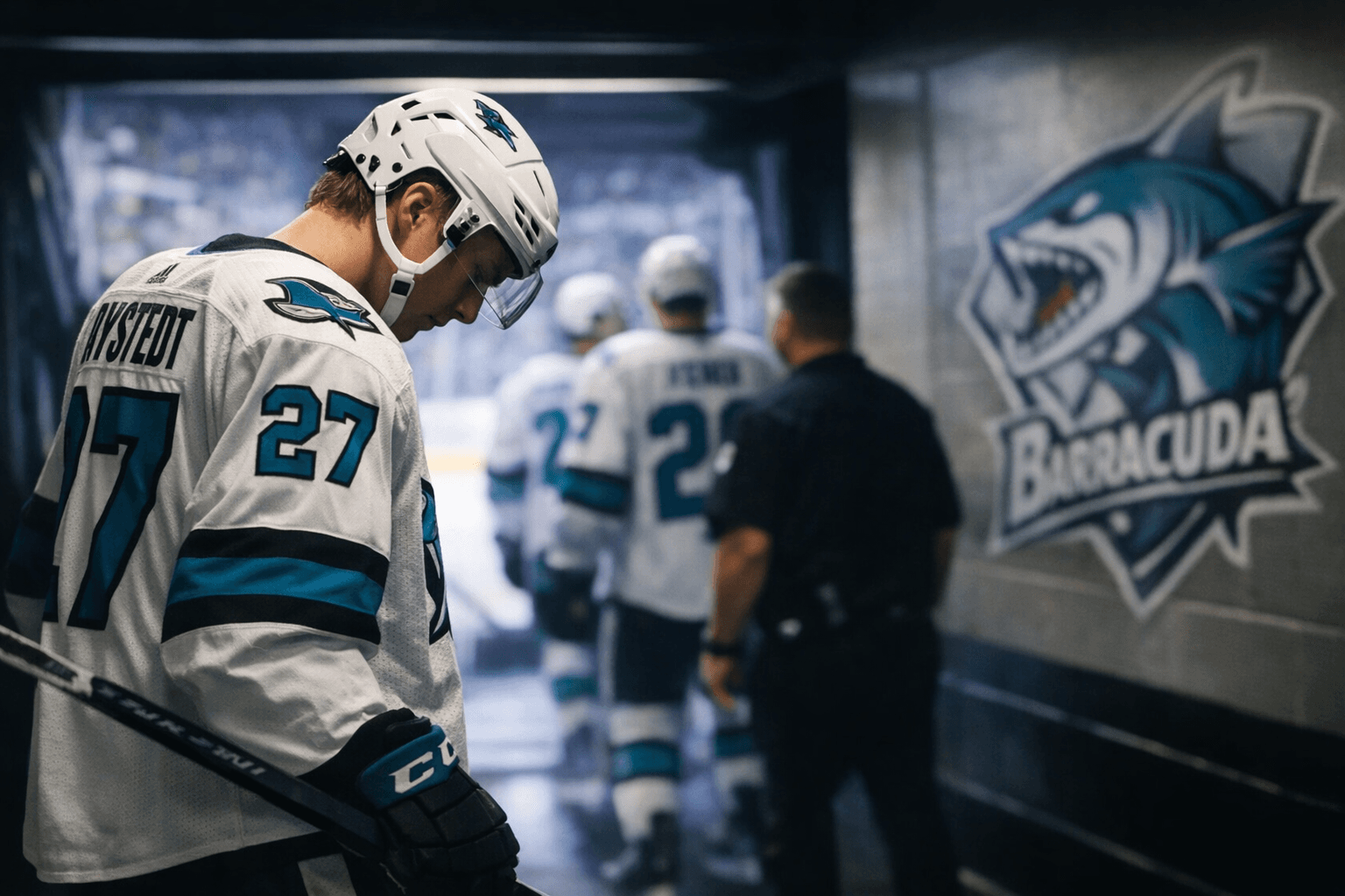 2022 First-Round Pick Filip Bystedt Reassigned to AHL Barracuda After Recall