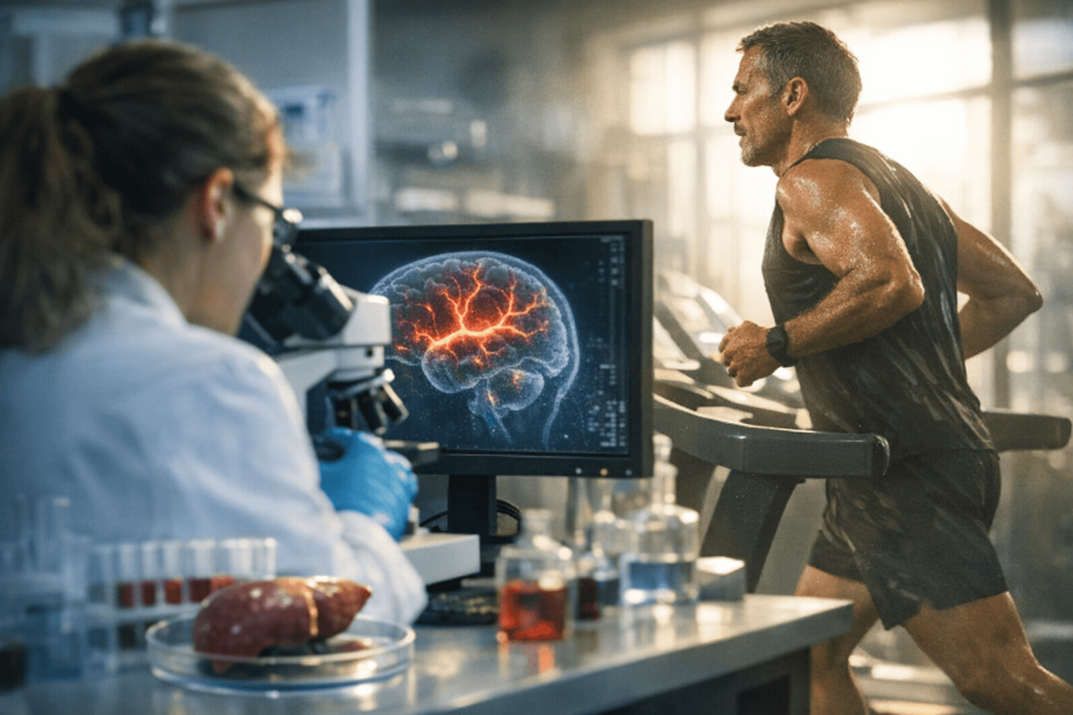 UCSF researchers identify exercise-induced liver protein that protects and strengthens blood-brain barrier