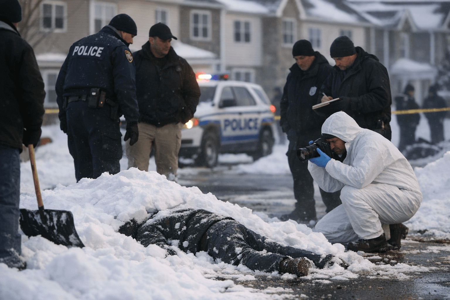 Body of Man Found Buried in Snow at Deer Park Housing Complex