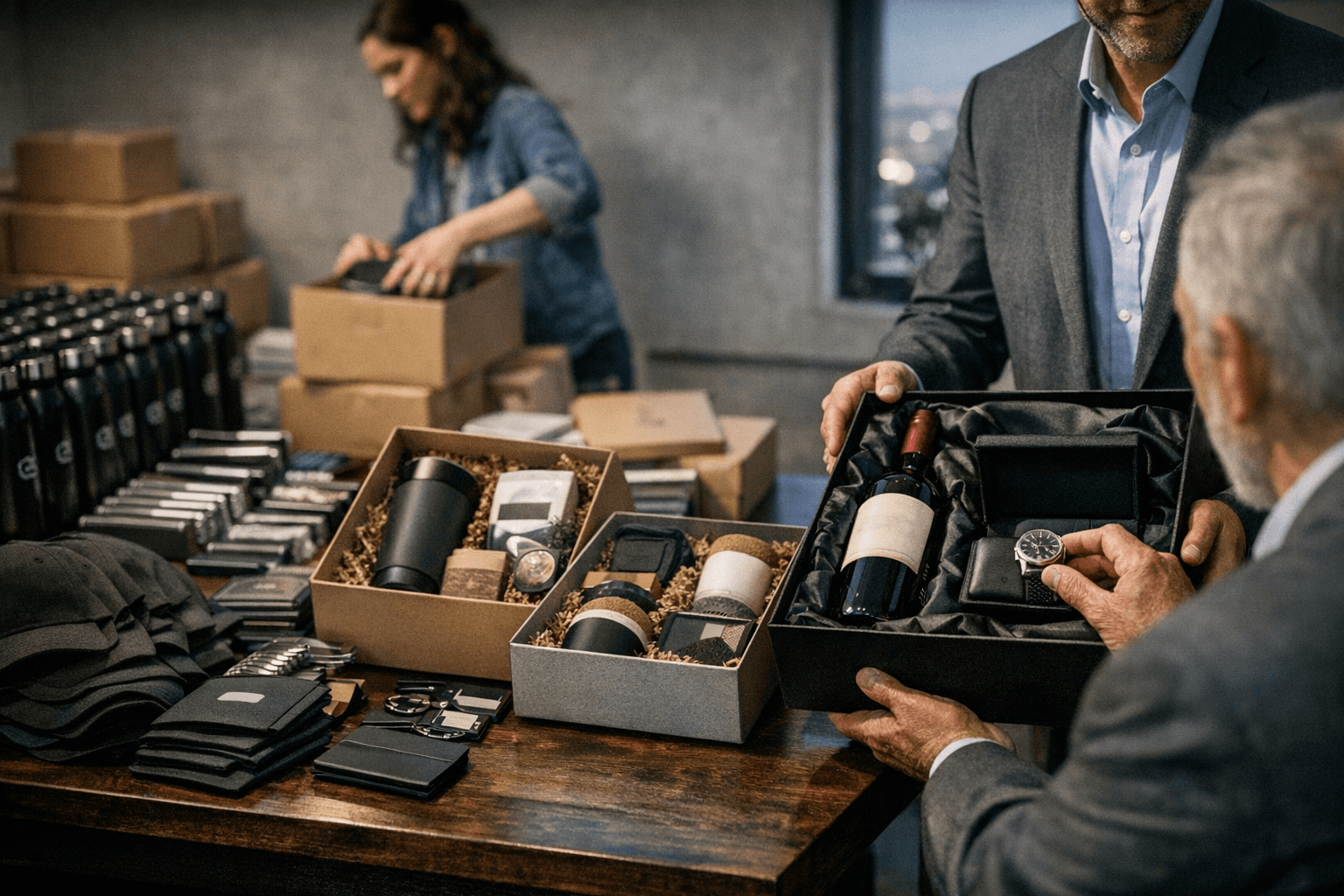 Corporate gifting strategies from bulk brandable items to high-end client gifts