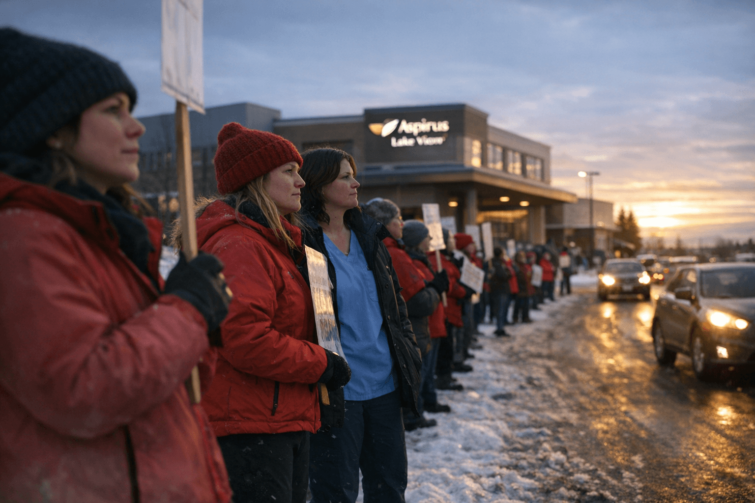 MNA Nurses to Hold Informational Picket at Aspirus Lake View Hospital