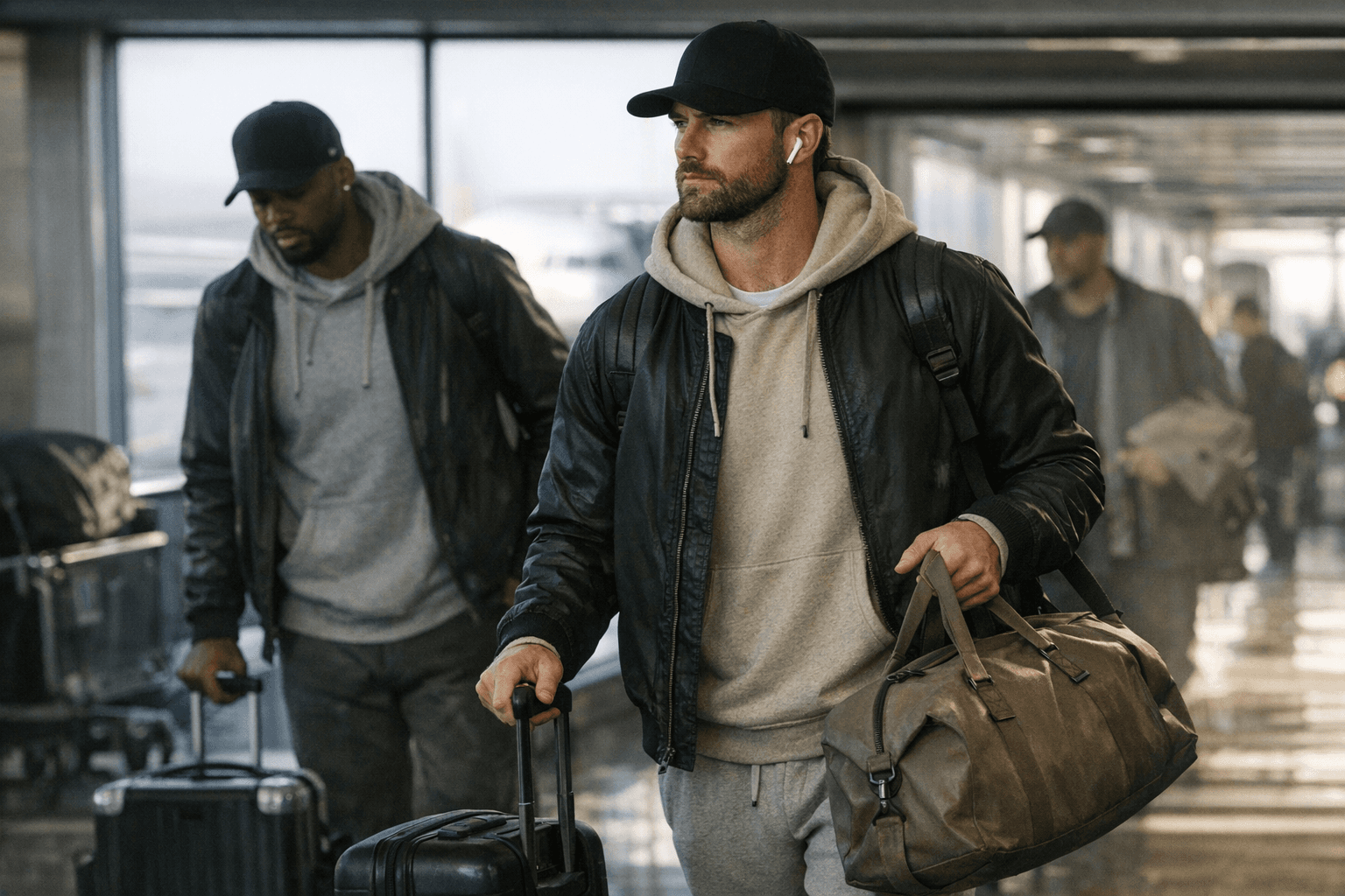 MLB Players Distill Travel-Ready Capsule Wardrobes From Neutral Layered Basics