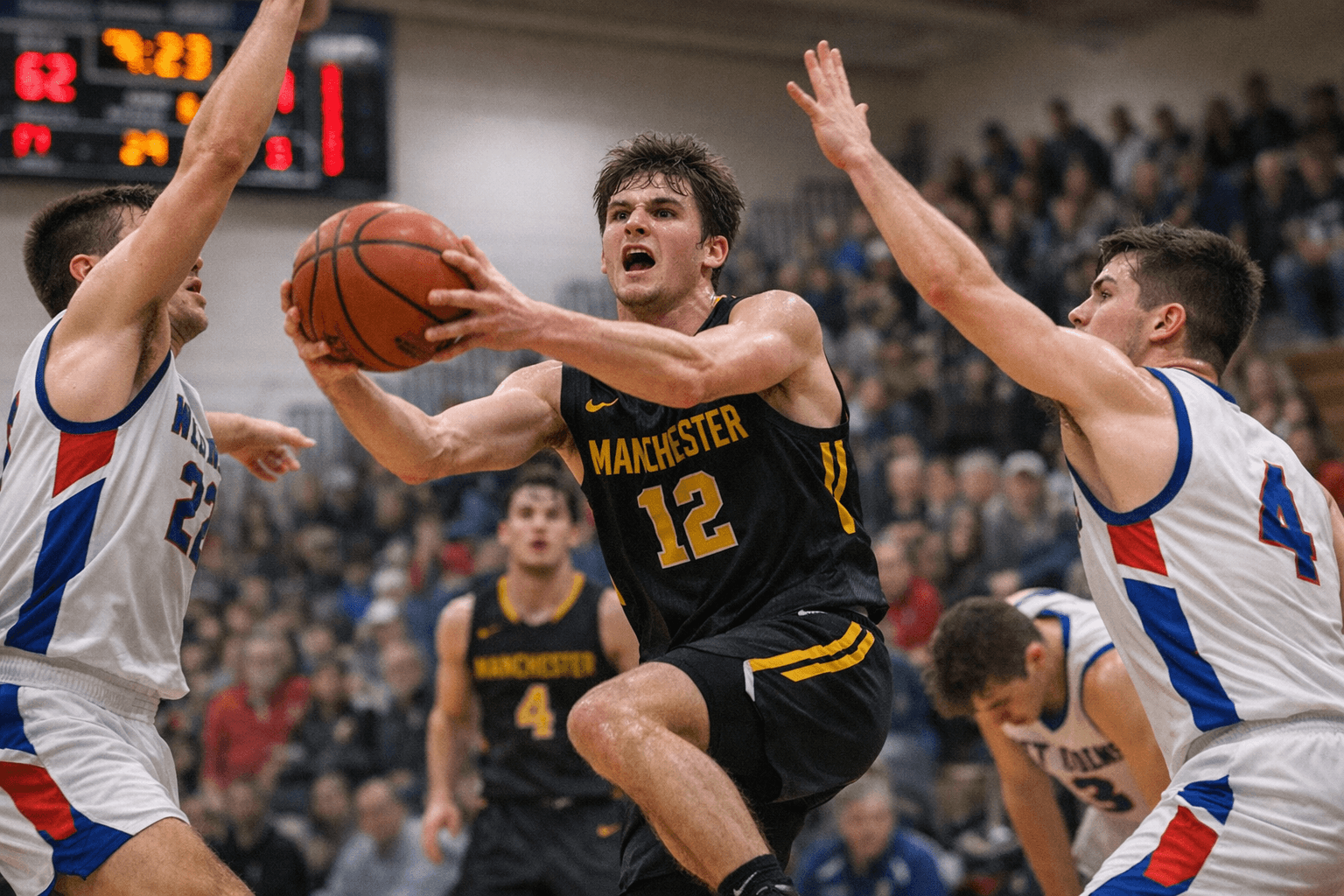 Manchester beats West Holmes 62-47; full game audio and recap on WKLM