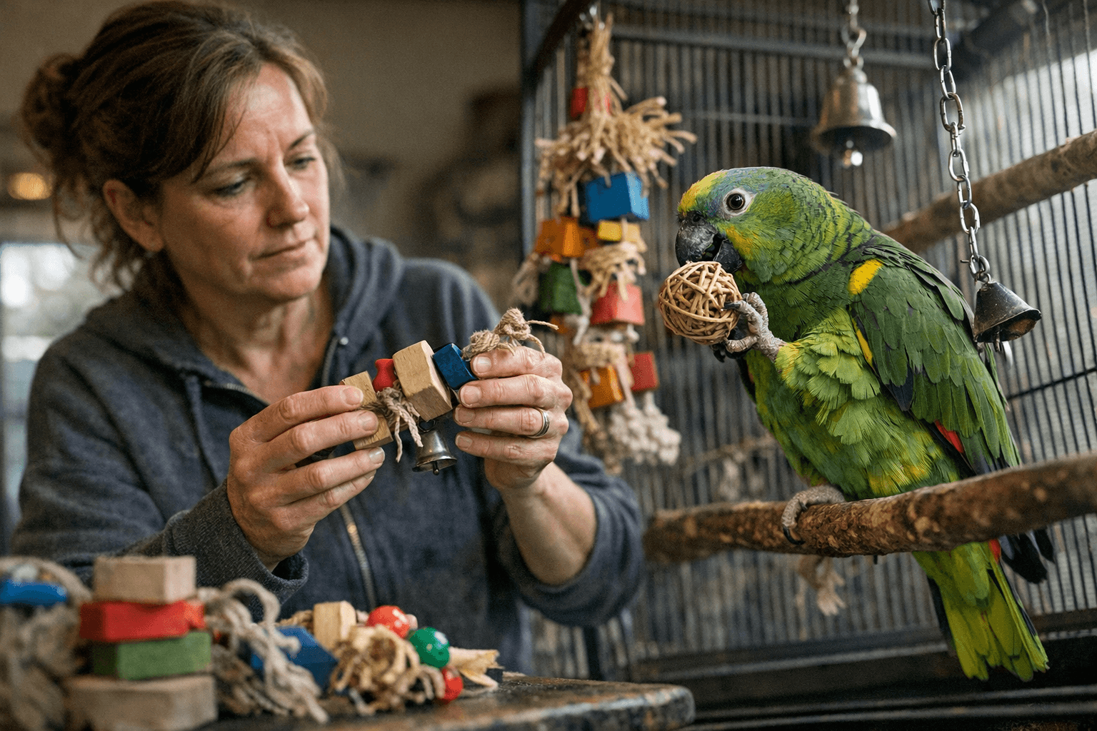 Evidence-Based Strategies for Selecting Safe, Enriching Toys for Companion Parrots