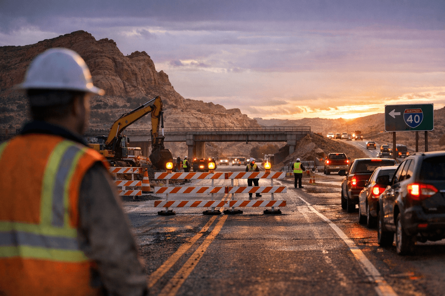 NM 118 near Church Rock closing Feb. 23 for bridge work