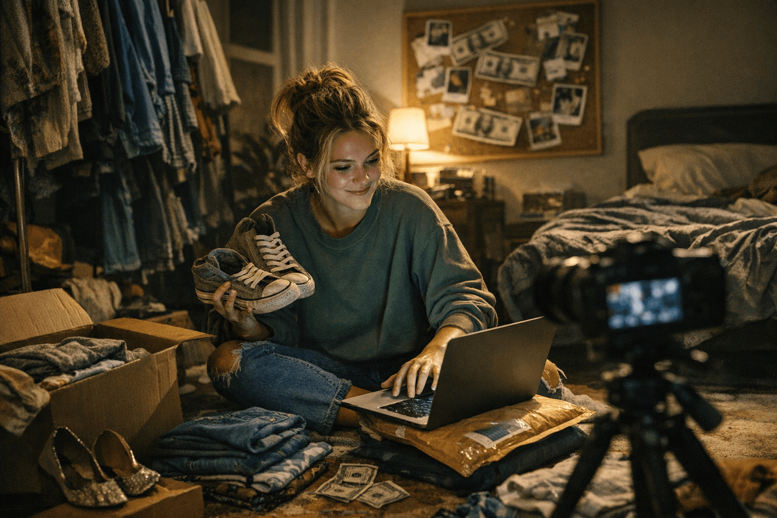 Depop launches U.S. Depoponomics campaign, Dave Meyer spot reframes resale as income