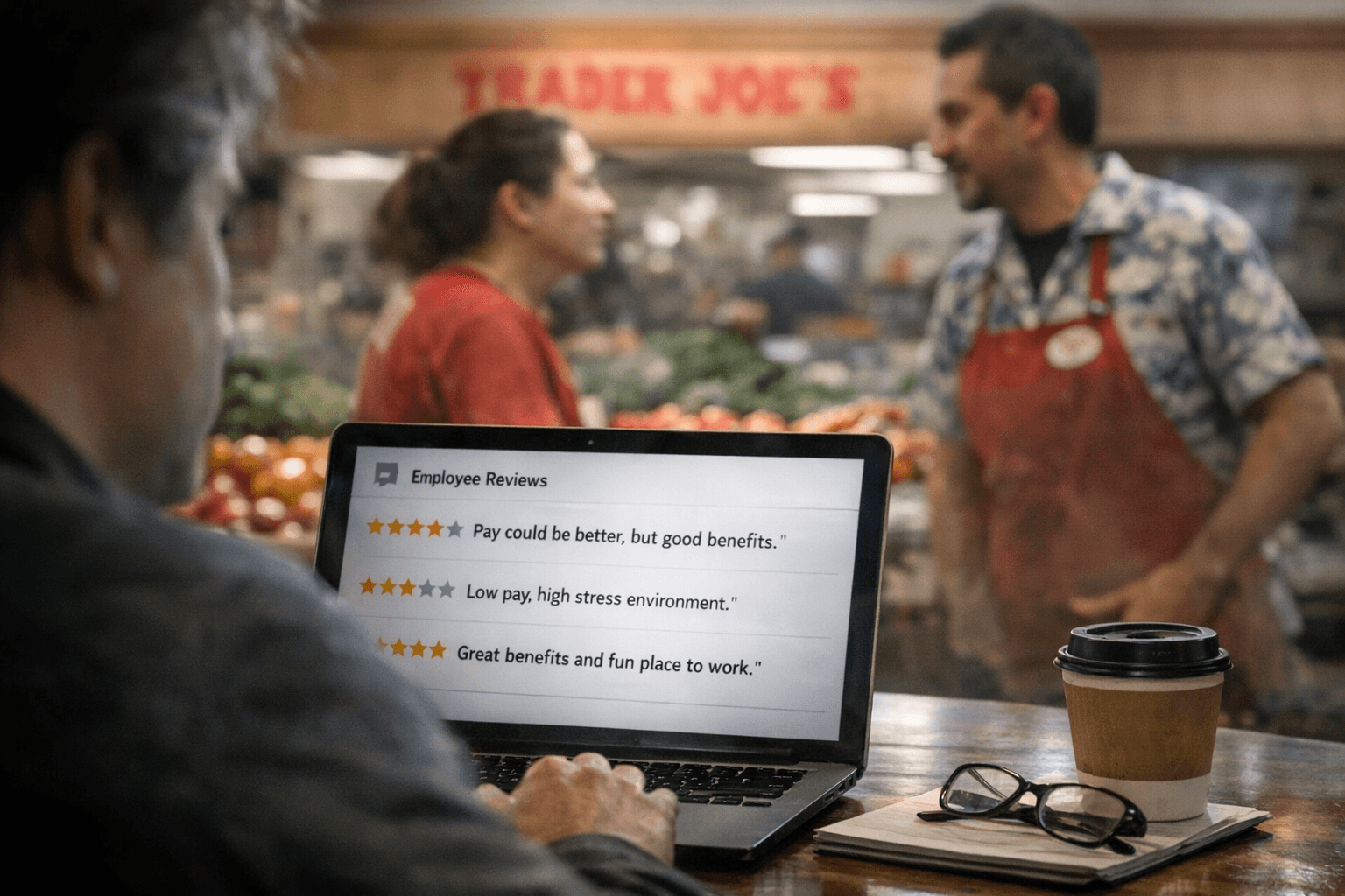 Indeed updates Trader Joe's page with thousands of reviews on pay, benefits