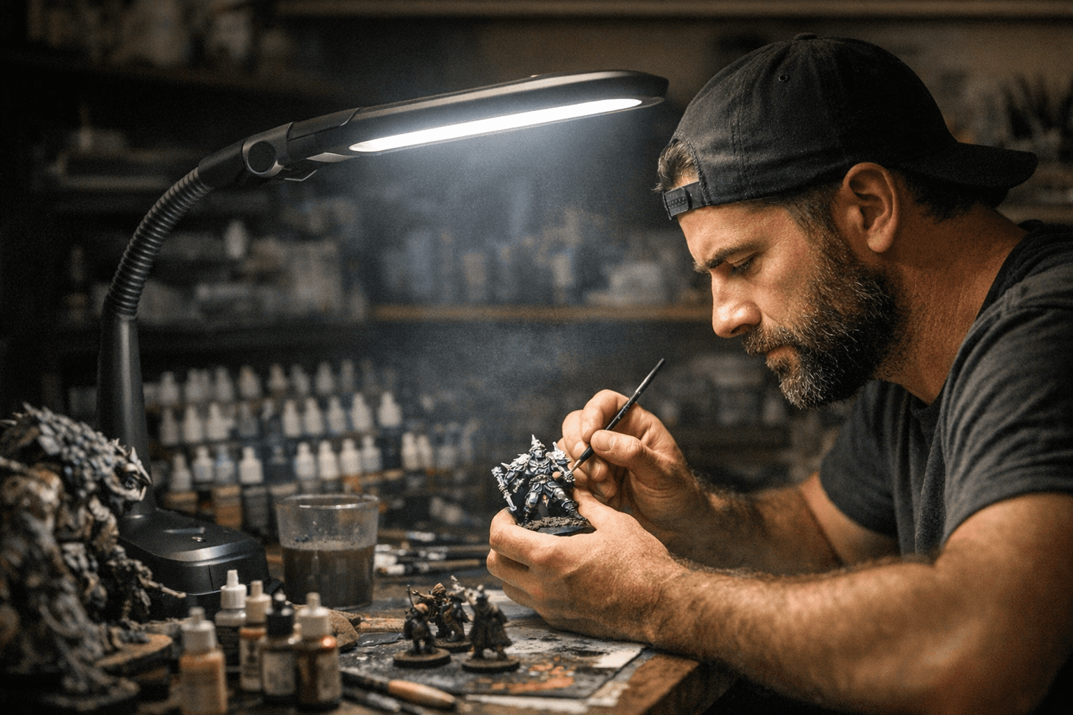 Spikey Bits Calls Game Envy Lucent Lamp Affordable, Ideal for Miniature Painting