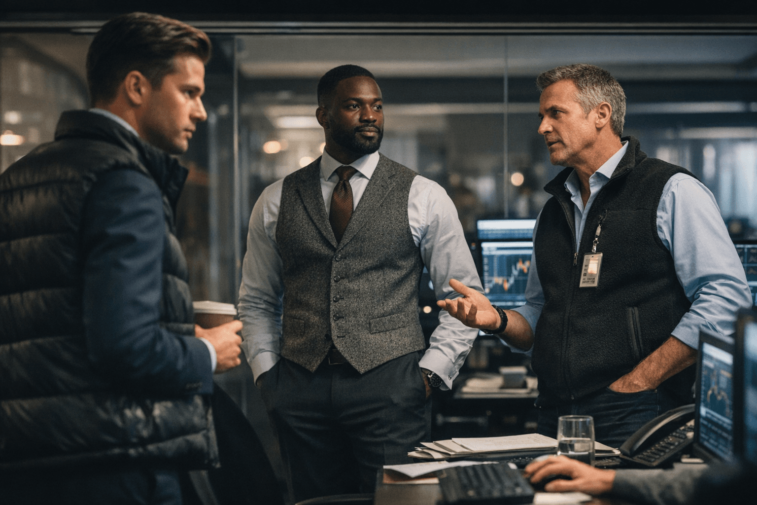 How Industry's Men's Vests Signal Status, Tribe and Career Trajectory