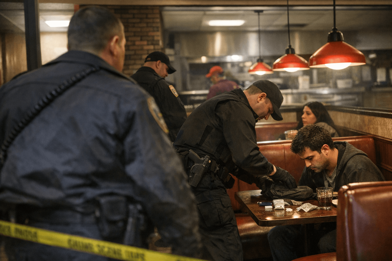 Public feed shows drug violation reported inside Pizza Hut in Elizabeth