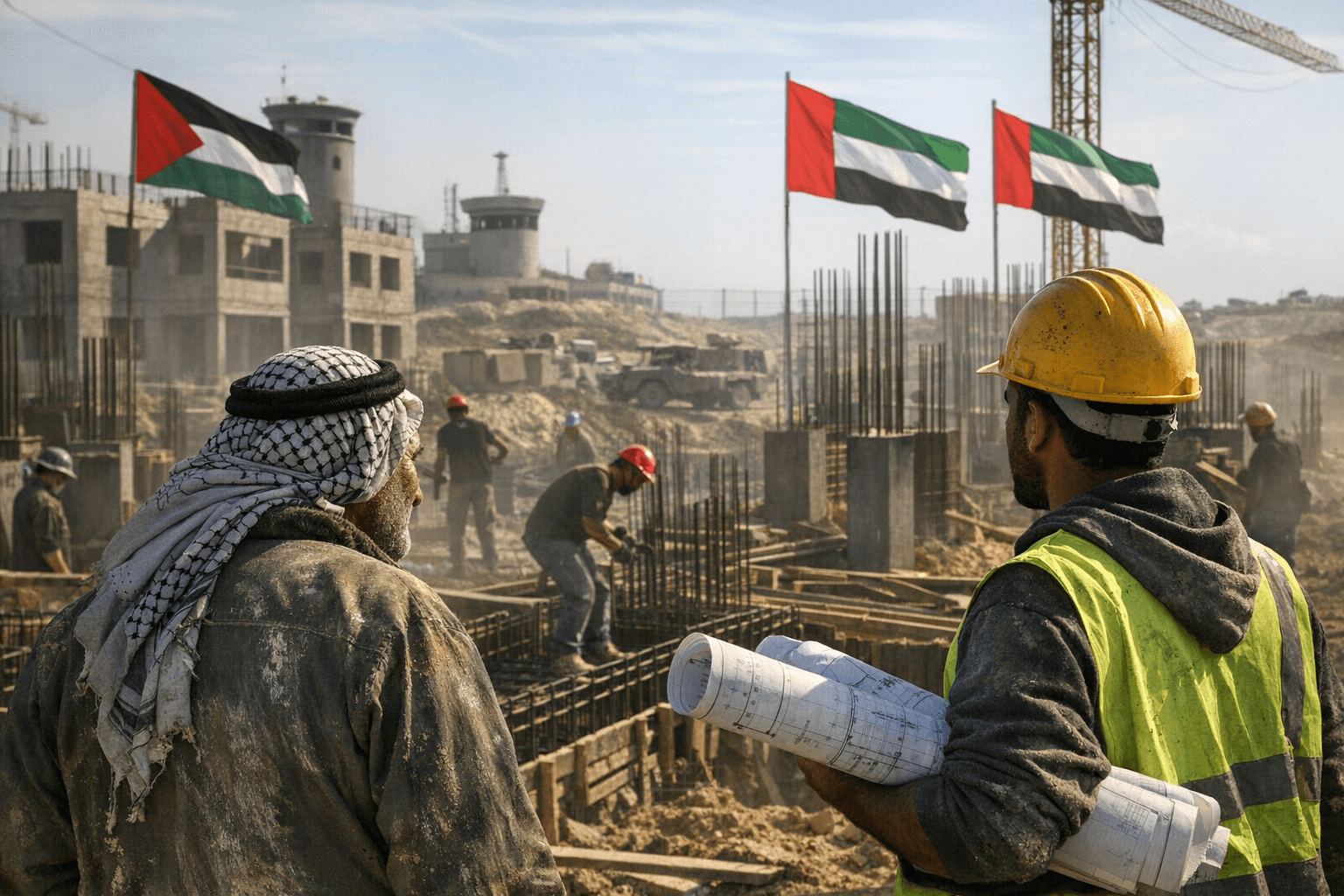 UAE funds plans for “Emirates City” housing in Israeli‑held southern Gaza