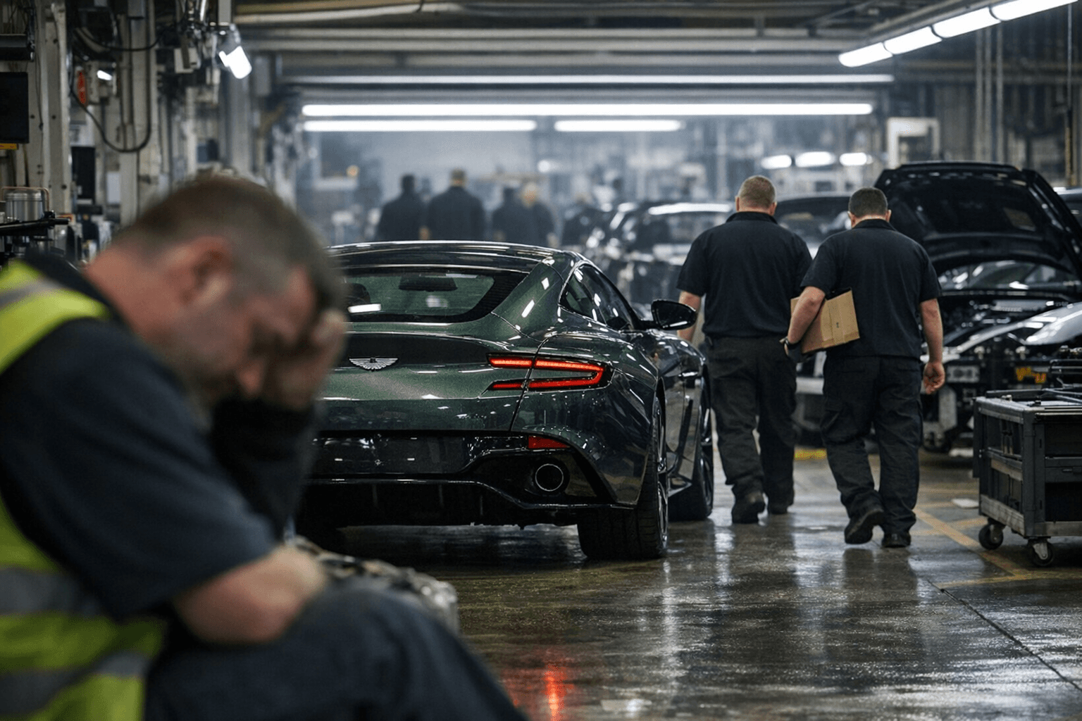 Aston Martin to cut about 20% of workforce, slashing roughly 600 jobs