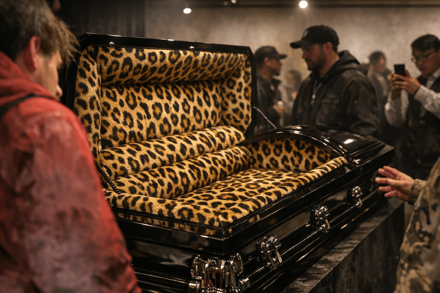 Supreme's SS26 Preview Sparks Debate with Leopard-Print-Lined Collaborative Coffin