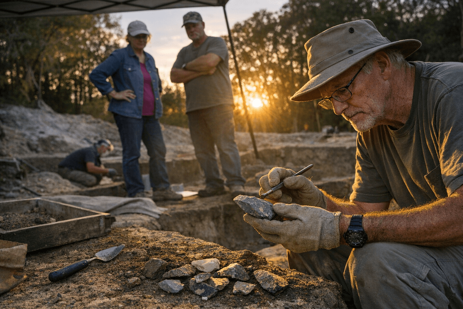 Allendale County's Topper site draws visitors and debate over early humans