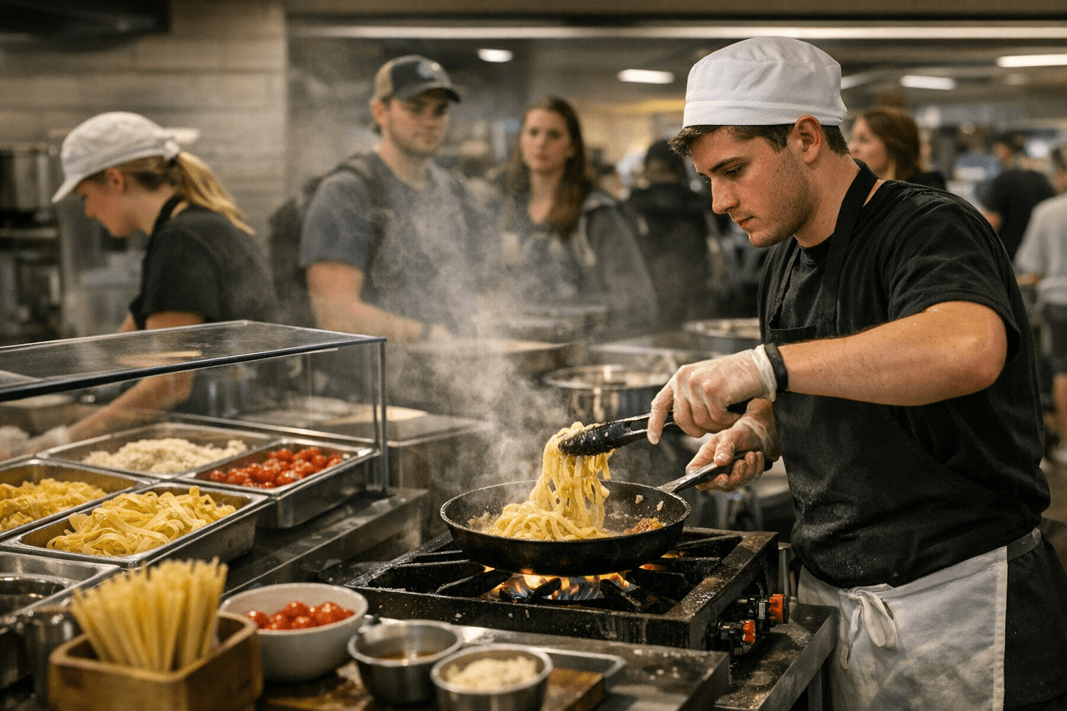 Peak Pasta launches at BYU-Idaho Crossroads as IBC student-run fresh pasta operation