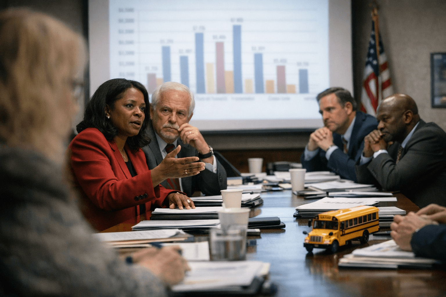 Guilford County Schools and Officials Hold Budget Retreat on Staffing, Taxes