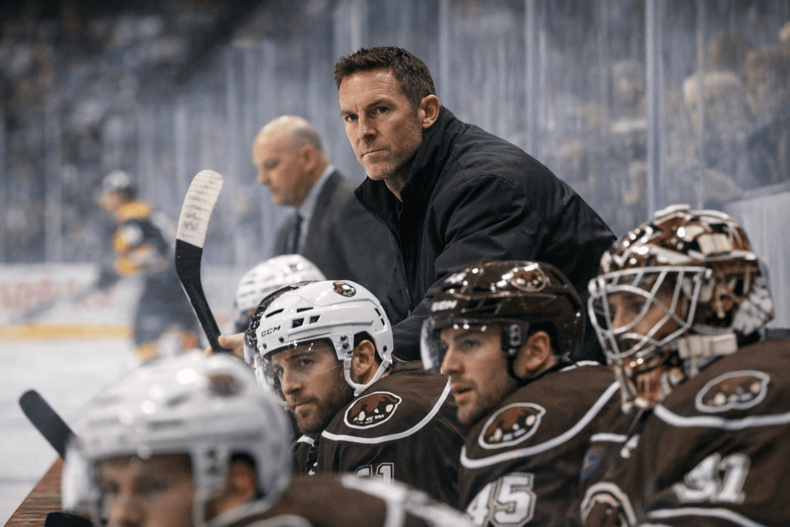 Orpik Joins Hershey Bears Coaching Staff During Brent Thompson's Olympic Absence