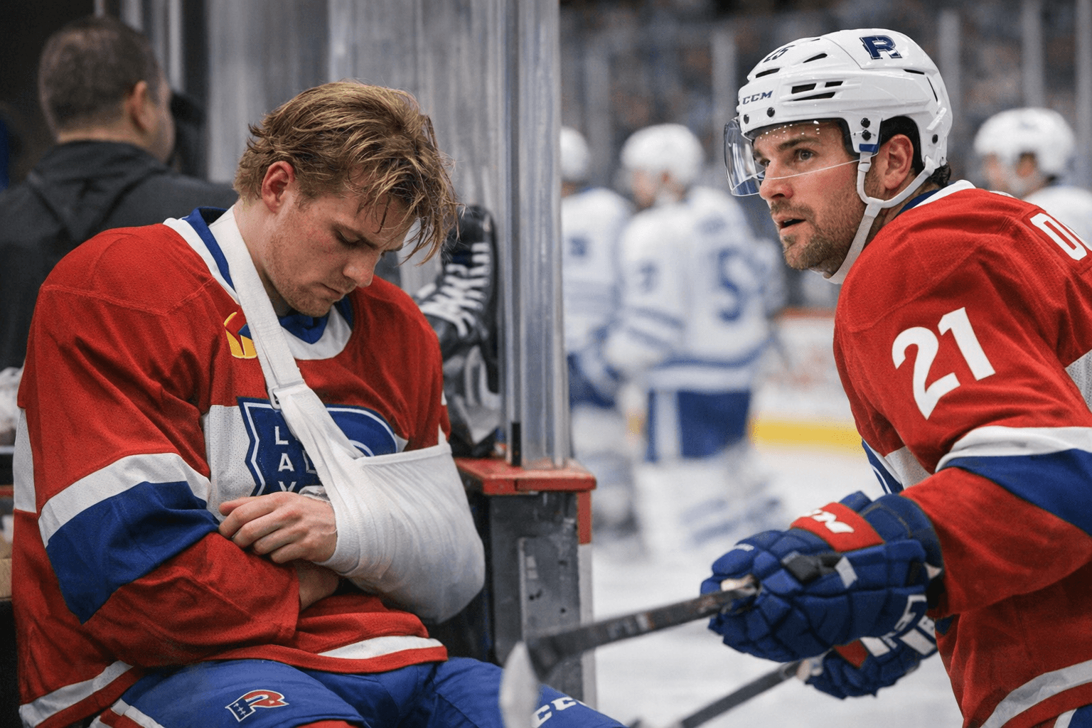 Laval's Adam Engström out four weeks; Dauphin day-to-day before Marlies