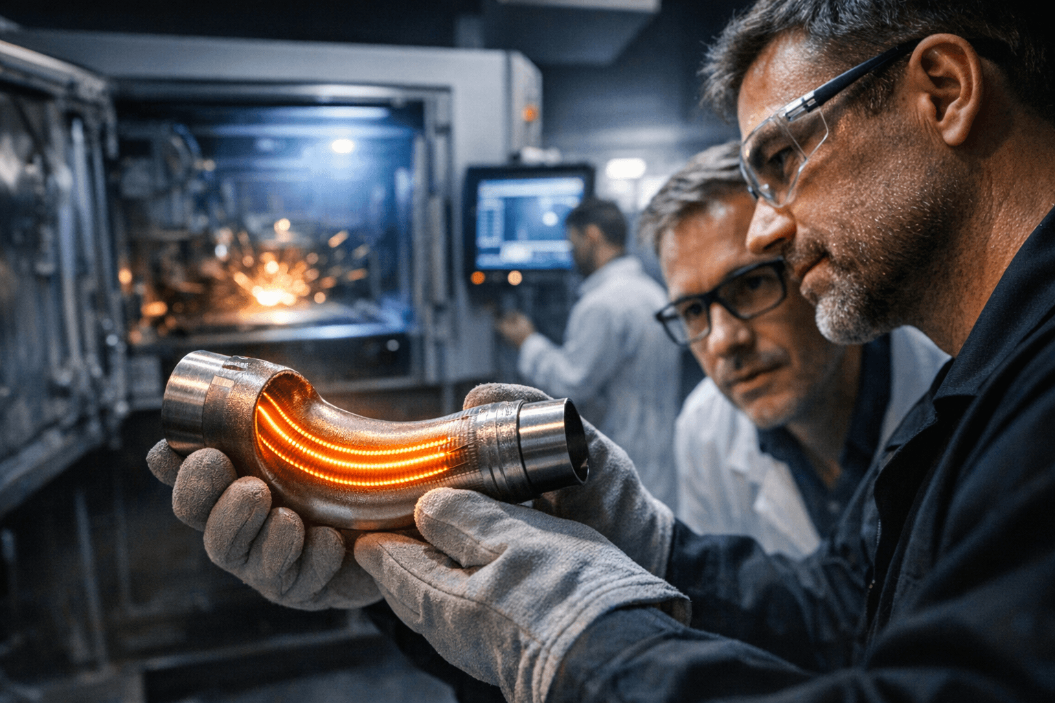 CSEM, LISI and Thales 3D-print stainless-steel pipe with integrated heating