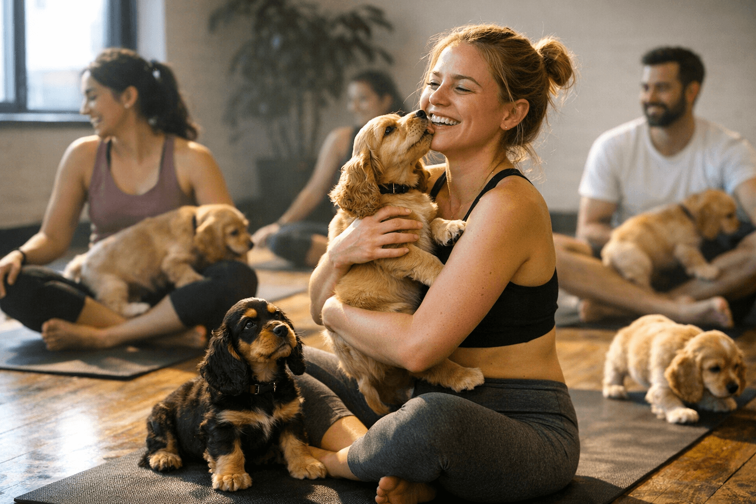 Toronto studio Yoga Kawa to host Puppy Yoga with cocker spaniels