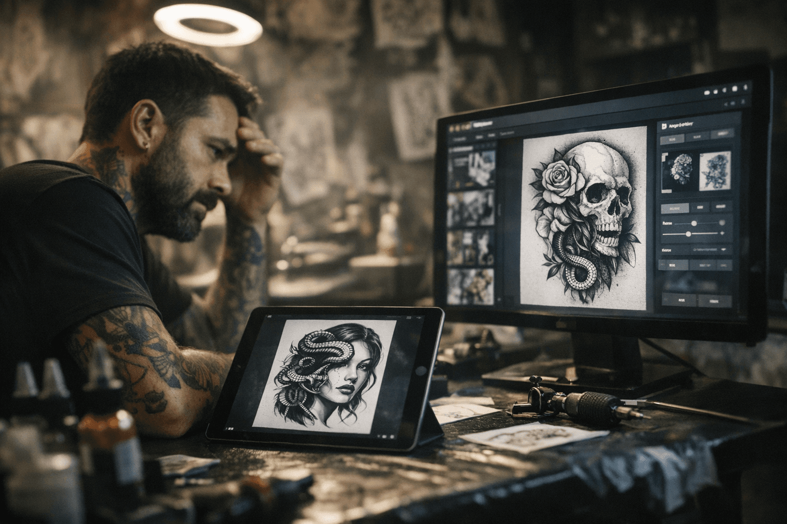 Multiple AI Stencil and Tattoo Design Apps Target Professional Artists This Week
